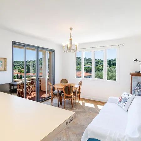 Duplex With View On The Cap D'antibes Lägenhet Antibes